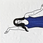 Плитка с узором Рыба пловчиха варинант исполнения - 3 | Loft Concept в Самаре