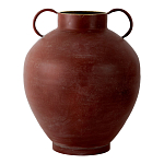 Ваза бордовая с 2-мя фактурными ручками Vase Burgundy Glaze варинант исполнения - 1 | Loft Concept в Самаре
