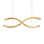 Люстра волнистой формы с фактурным хрустальным плафоном Light Delight варинант исполнения - 7 | Loft Concept в Самаре