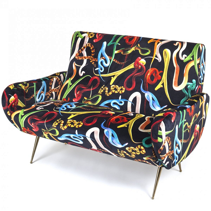 Диван Seletti Sofa Two Seater Snakes Мульти в Самаре | Loft Concept 