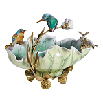 Чаша в виде листка лотоса с птицами Eden Garden варинант исполнения - 2 | Loft Concept в Самаре