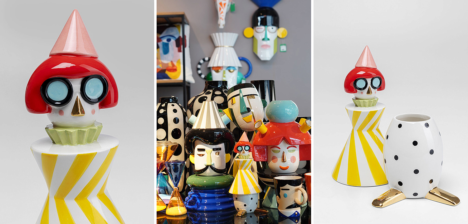 Ваза с крышкой Funny Doll Vase III Ваза с крышкой Funny Doll Vase III - Loft-Concept в Самаре