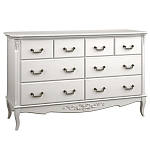 Комод белый из массива бука в стиле прованс White Provence варинант исполнения - 1 | Loft Concept в Самаре