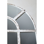 Зеркало-окно с эффектом старения в венецианском стиле Venetian White Mirror варинант исполнения - 3 | Loft Concept в Самаре