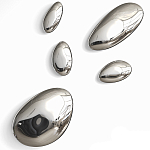 Абстрактная скульптура на стену в виде капли воды Water Outline варинант исполнения - 8 | Loft Concept в Самаре