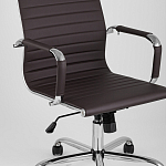 Офисное кресло Renal Low Brown варинант исполнения - 8 | Loft Concept в Самаре