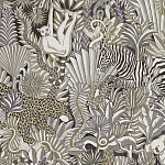 Ткань Jungle Animaux Camoufles Бежевый Велюр N 1147 варинант исполнения - 1 | Loft Concept в Самаре