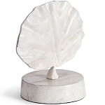 Статуэтка белая Metal Flowers Аntique Рlating варинант исполнения - 1 | Loft Concept в Самаре