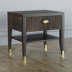 Прикроватная тумбочка с ящиком Elsa Dreams Walnut варинант исполнения - 1 | Loft Concept в Самаре