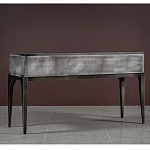 Консоль прямоугольная серая с 4-мя выдвижными ящиками Grany варинант исполнения - 1 | Loft Concept в Самаре