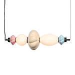 Подвесной светильник фигруный с керамическими элементами 18W LED Fragrant Light варинант исполнения - 2 | Loft Concept в Самаре