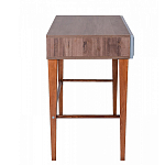 Стол письменный из массива бука с 2-мя ящиками серый Wenge Light варинант исполнения - 2 | Loft Concept в Самаре