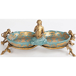 Блюдо двойное из фарфора Crogy варинант исполнения - 4 | Loft Concept в Самаре