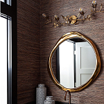 Зеркало в ассиметричной золотой раме Mirror of Aragorn варинант исполнения - 4 | Loft Concept в Самаре