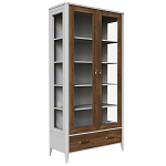 Витрина из массива бука двухдверная Tasteful Furniture варинант исполнения - 1 | Loft Concept в Самаре