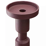 Подсвечник фигурный сливовый Bright Accent 35 см варинант исполнения - 2 | Loft Concept в Самаре