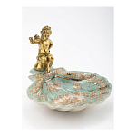 Блюдо с бронзовым ангелом Porcelain Angels of Paradise варинант исполнения - 2 | Loft Concept в Самаре