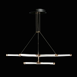 Люстра с геометрической конструкцией из вытянутых цилиндрических плафонов Hex Scaffold  варинант исполнения - 4 | Loft Concept в Самаре