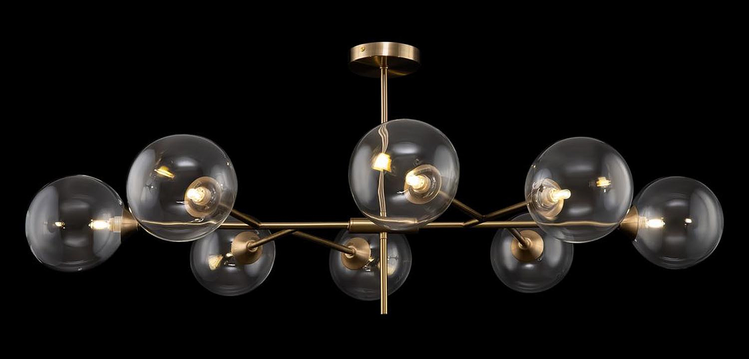 Потолочная люстра Gallotti & Radice Leaf Bronze 8 Потолочная люстра Gallotti & Radice Leaf Bronze 8 - Loft-Concept в Самаре