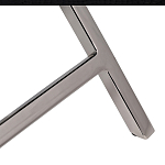 Стол сервировочный кожаный с декором в виде золотистой фигуркой лося Embodiment of Style варинант исполнения - 4 | Loft Concept в Самаре