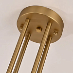 Люстра CANELLE Round Chandelier 8 Modern Brass варинант исполнения - 3 | Loft Concept в Самаре