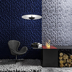 Гипсовая 3D Панель M-45 варинант исполнения - 1 | Loft Concept в Самаре