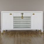 Комод-буфет Elsa Dreams White с открытыми полками   варинант исполнения - 4 | Loft Concept в Самаре
