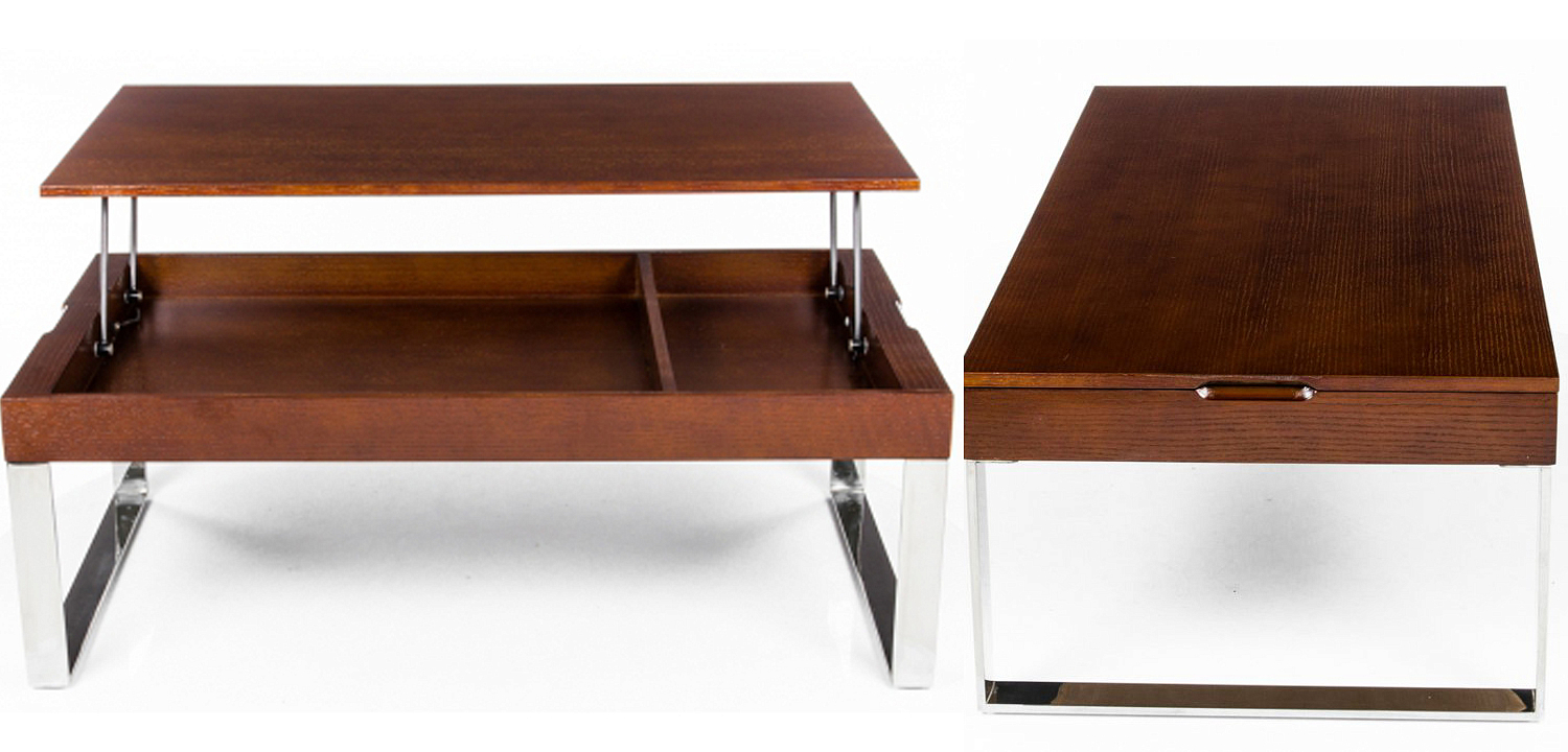 Кофейный стол Annecy Coffee Table brown Кофейный стол Annecy Coffee Table brown - Loft-Concept в Самаре