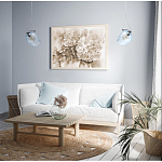 Подвесной светильник со стеклянном плафоном в форме бокала Kaleido варинант исполнения - 22 | Loft Concept в Самаре