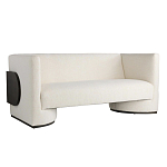 Дизайнерский Двухместный диван Florida Sofa  с элегантным деревянным декором  варинант исполнения - 1 | Loft Concept в Самаре