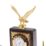 Настольный письменный набор из лемезита и змеевика с декором в виде Орла в подарочной упаковке Successful Leader варинант исполнения - 3 | Loft Concept в Самаре