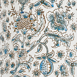 Настольная лампа цилиндрическая с цветочной росписью Lamp Flower Painting варинант исполнения - 1 | Loft Concept в Самаре