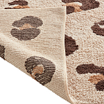 Ковер из хлопка с леопардовым принтом Soft Hugs варинант исполнения - 3 | Loft Concept в Самаре