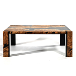 Кофейный Стол River in Autumn Elm Resin Coffee Table варинант исполнения - 3 | Loft Concept в Самаре