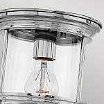 Потолочный светильник для ванных комнат с цилиндрическим стеклянным плафоном и одной лампой Hinkley варинант исполнения - 15 | Loft Concept в Самаре