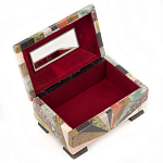 Шкатулка из натурального камня змеевик Stone Casket варинант исполнения - 3 | Loft Concept в Самаре