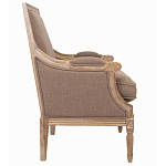 Кресло William Classical Armchair brown flax варинант исполнения - 1 | Loft Concept в Самаре