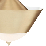 Подвесной светильник светодиодный конусообразный Сone Shaped Gold Pendant варинант исполнения - 1 | Loft Concept в Самаре