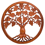 Панно из дерева Osier Panel With Trees варинант исполнения - 1 | Loft Concept в Самаре