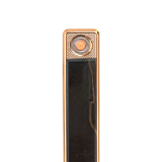 Зажигалка электронная с накладкой из натурального камня Соколиный глаз и с USB проводом для зарядки Stone Lighters варинант исполнения - 3 | Loft Concept в Самаре