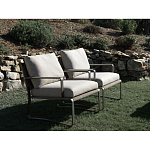 Дизайнерское уличное кресло на металлическом каркасе PHOENIX Armchair варинант исполнения - 13 | Loft Concept в Самаре