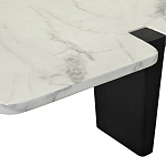 Стол журнальный низкий с фигурной столешницей Threshold варинант исполнения - 4 | Loft Concept в Самаре