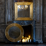 Зеркало квадратное в фактурной раме Pattern варинант исполнения - 3 | Loft Concept в Самаре