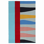 Плед хлопковый по мотивам нанайских орнаментов Ural and Siberian Patterns варинант исполнения - 1 | Loft Concept в Самаре