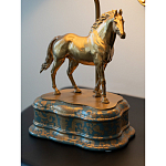 Настольная лампа из фарфора Лошадь Frodi варинант исполнения - 3 | Loft Concept в Самаре