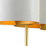 Люстра прямоугольная с белыми цилиндрическими абажурами White Ribbon варинант исполнения - 4 | Loft Concept в Самаре