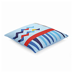 Подушка декоративная из хлопка по мотивам нанайских орнаментов Ural and Siberian Patterns варинант исполнения - 1 | Loft Concept в Самаре