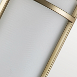 Бра с геометрическим каркасом и матовым белым цилиндрическим плафоном Feiss варинант исполнения - 4 | Loft Concept в Самаре