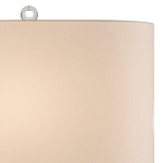 Настольная лампа разноцветная с овальным тканевым абажуром Abstraction варинант исполнения - 2 | Loft Concept в Самаре