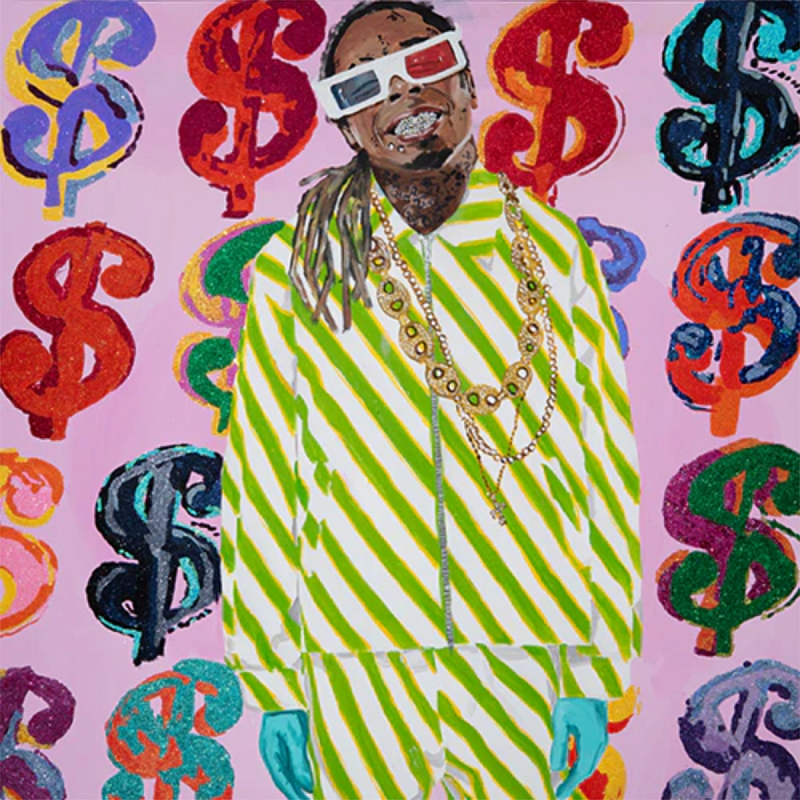 Картина Weezy With the Warhol Dollars Мульти Картина Weezy With the Warhol Dollars Мульти в Самаре | Loft Concept